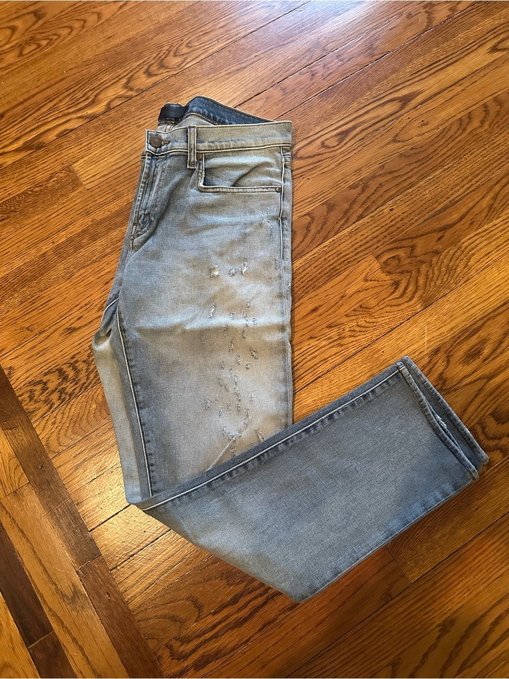 J Brand Men's Light Blue Distressed Jeans Size 33